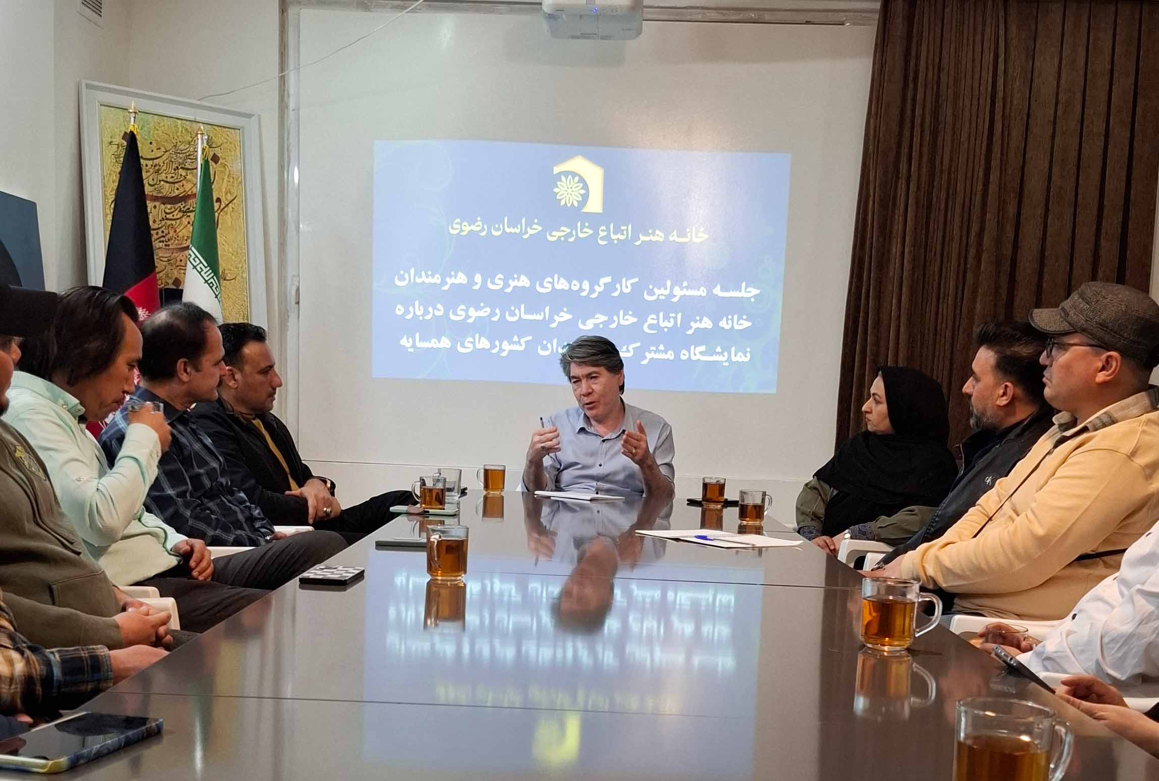 جلسات خانه هنر مهاجرین بنیاد امیرخسرو بلخی